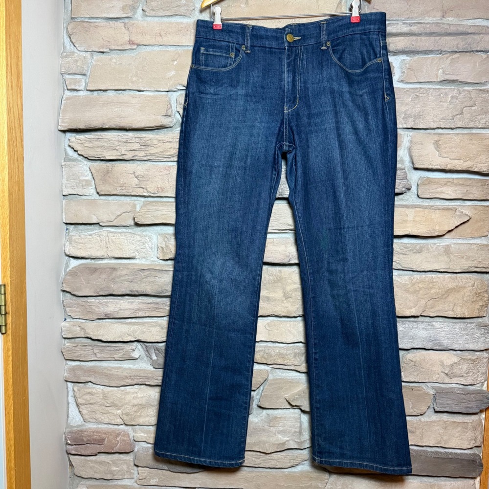 Seven 7 Premium Denim Boot Cut Women's Dark Wash Jeans Size 14